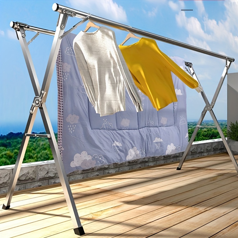 

Vertical Folding Hanger - , Galvanized Metal, Storage Solution