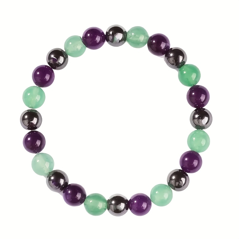 Multi-Color Crystal Bracelet, Nature-Inspired Design