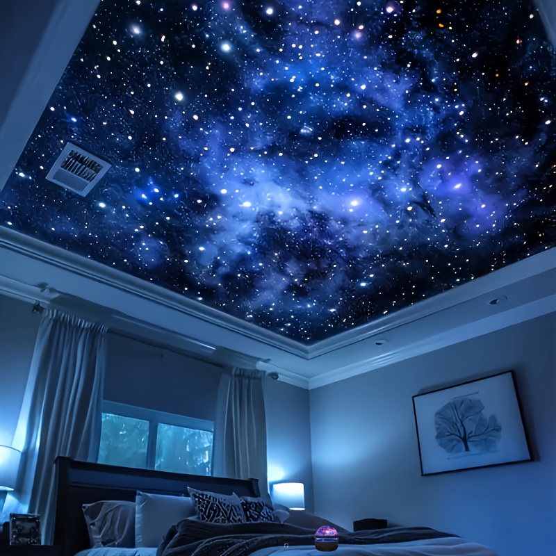 LED Aurora Projection Light - Northern Lights Effect | Remote-Controlled Color-Changing Light Show for Bedroom, Living Room, Office, and Party Decor | USB-Powered Lighting Decoration, Perfect Gift for Teens