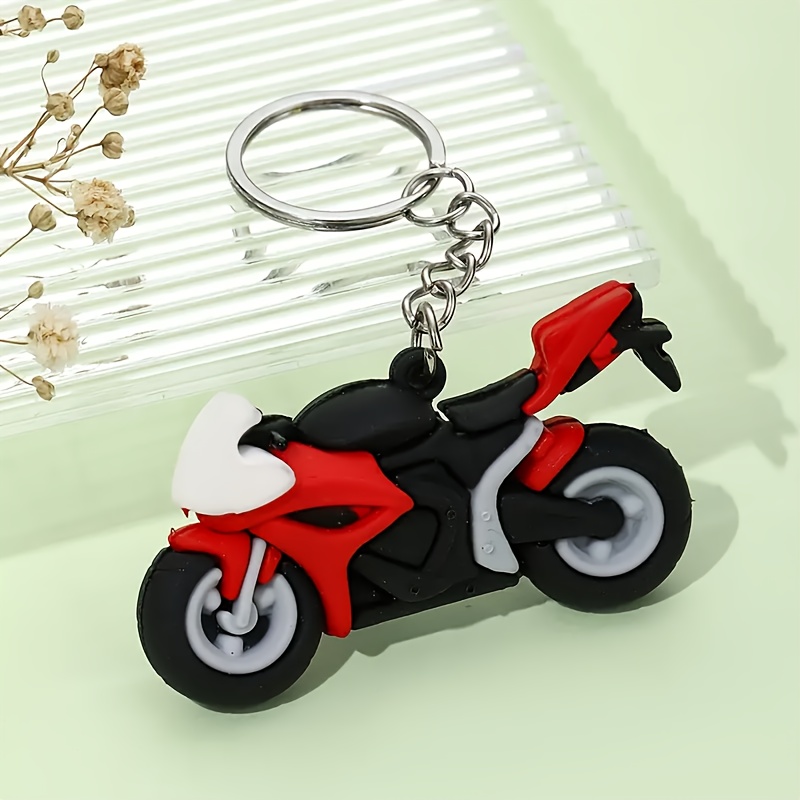

1pc Simulation Motorcycle Keychain For Men, Bag Pendant