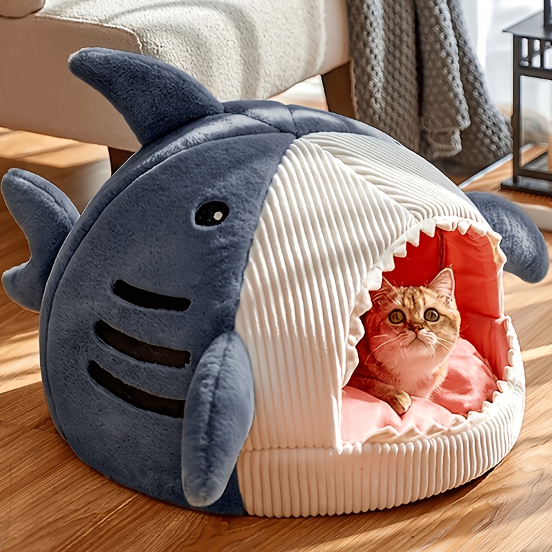 Image of Adorable Feline Sleeping Area For Indoor Cats, Machine-washable Mat, Comfortable Dog Beds Suitable For Small And Large Pets