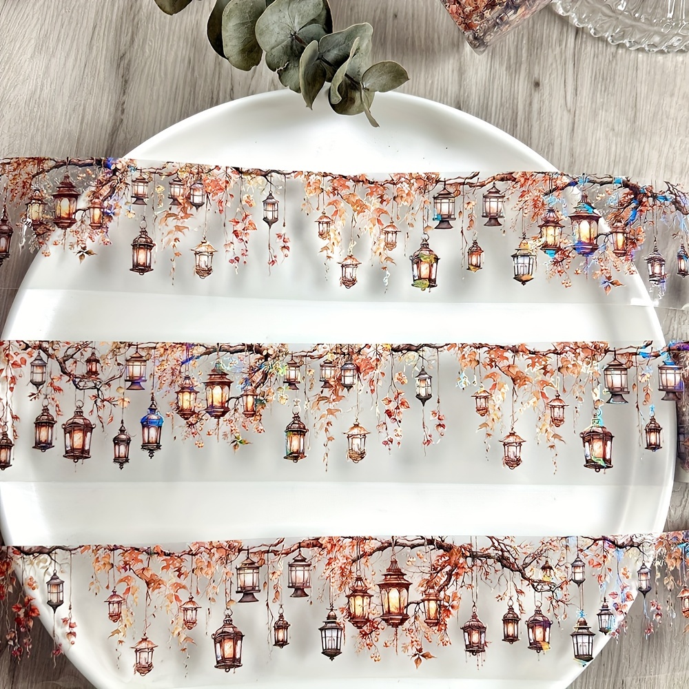 Image of 1 Roll Of Lighting Theme Hand Account Diy Collage Decoration Magazine Album Pet Tape Stickers