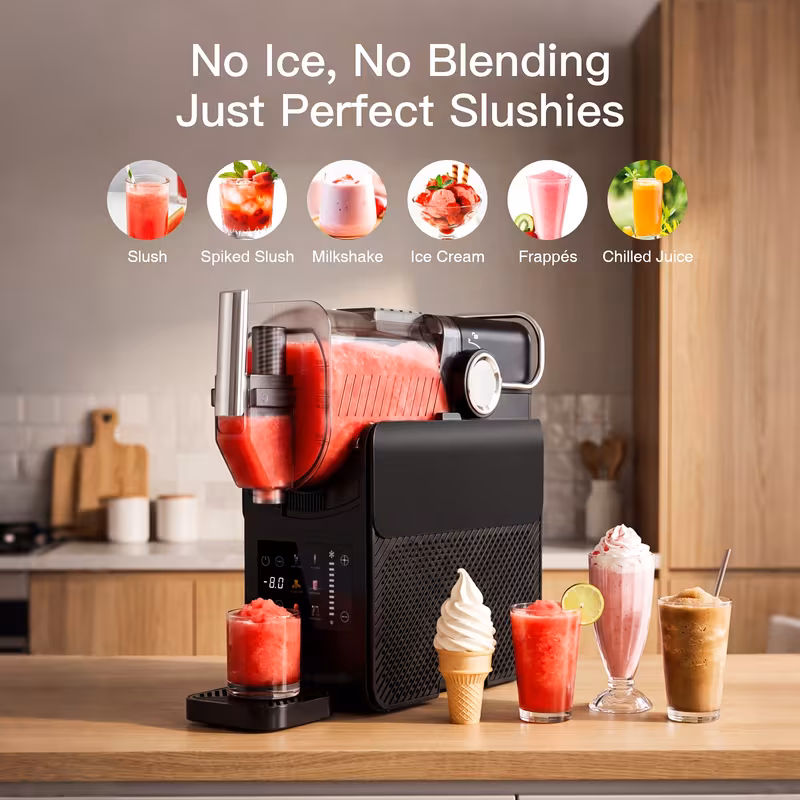 ktx 6 in 1slushie machine 2l ice shaver machine for home self cleaning drink maker for margaritas cocktails smoothies dishwasher safe Product details 1