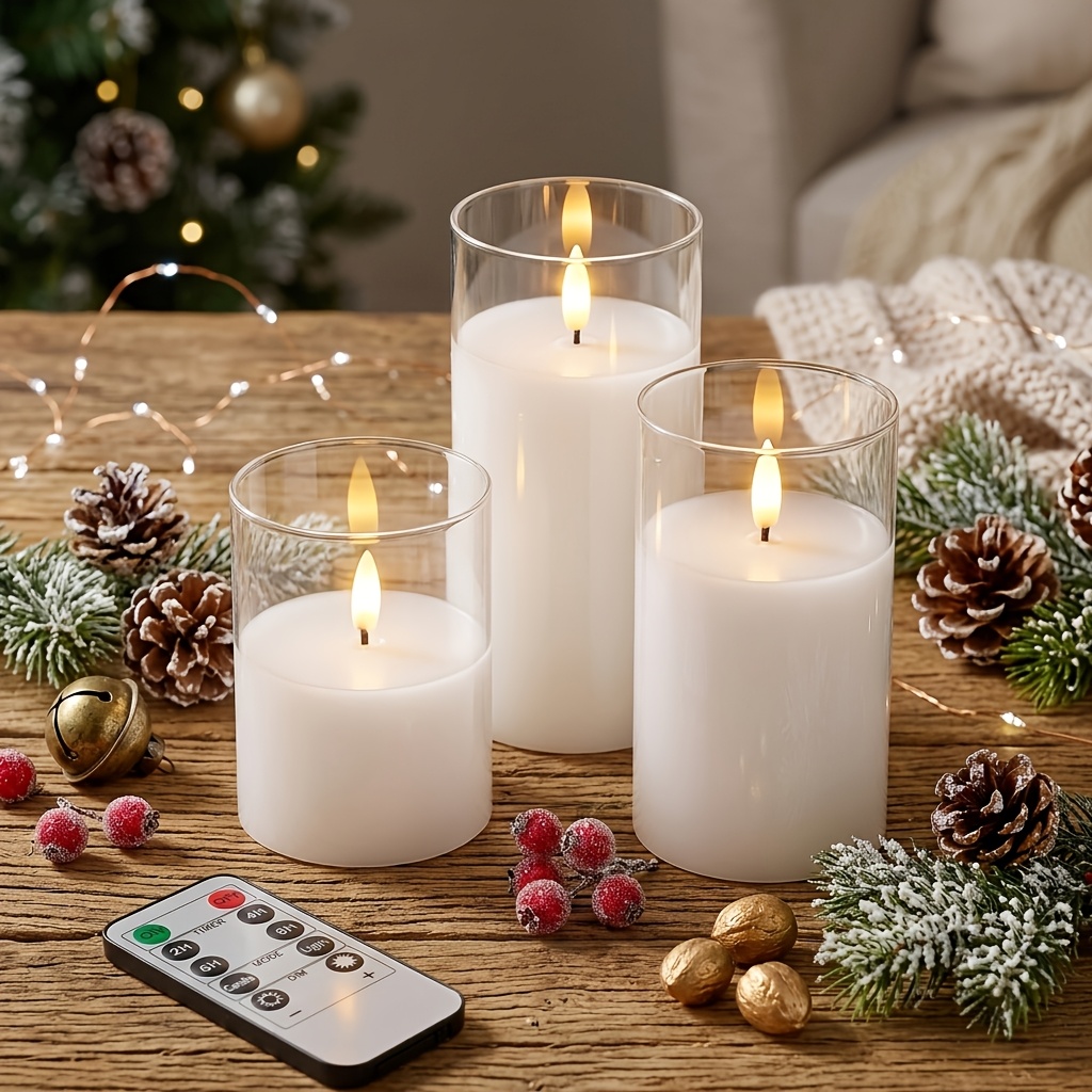 Valentine's Day Remote Control Battery-Powered Electronic Candles