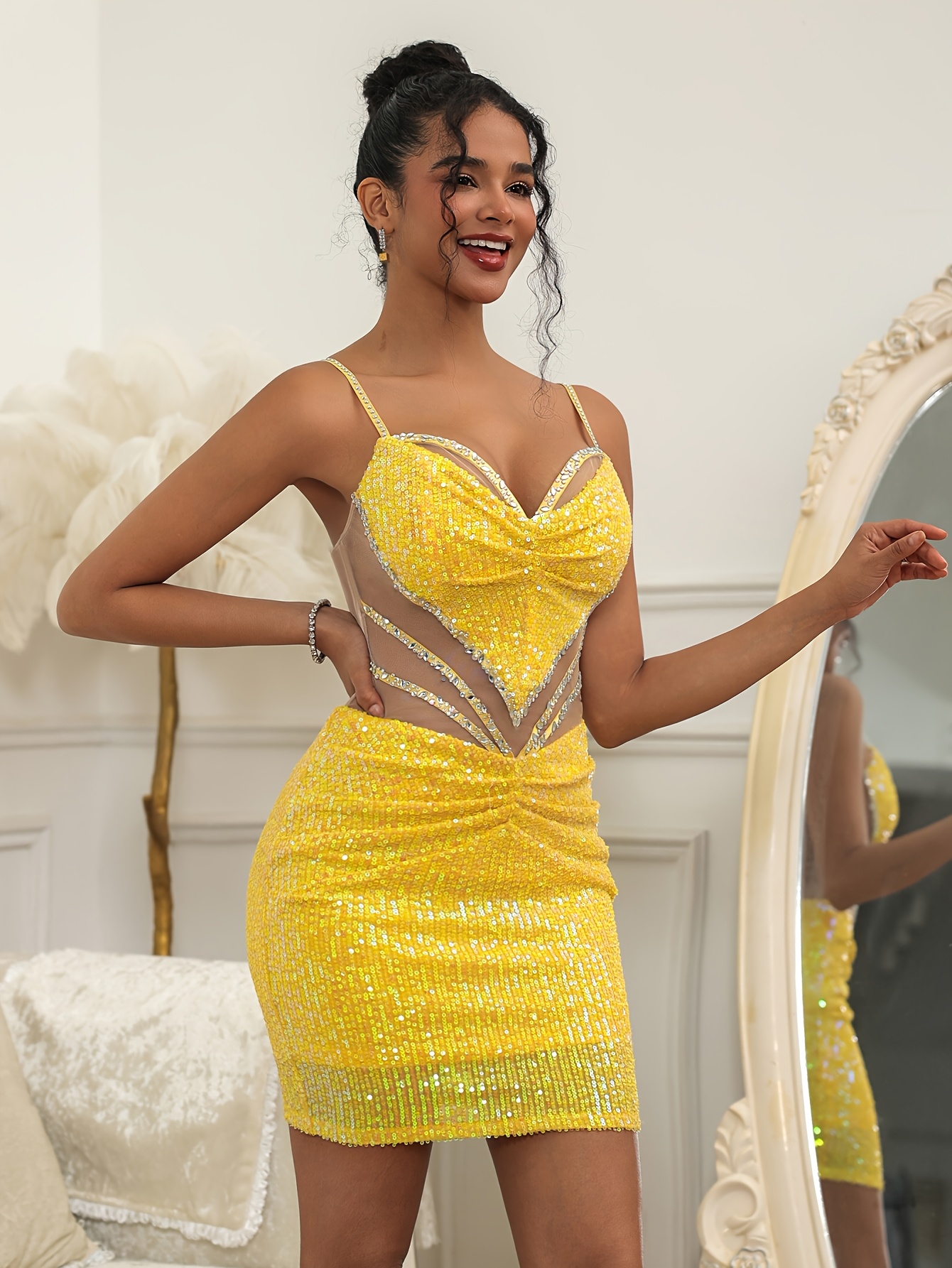 bodycon dress date night Date Night Bodycon Dress – Allure Clothing Boutique main image 0