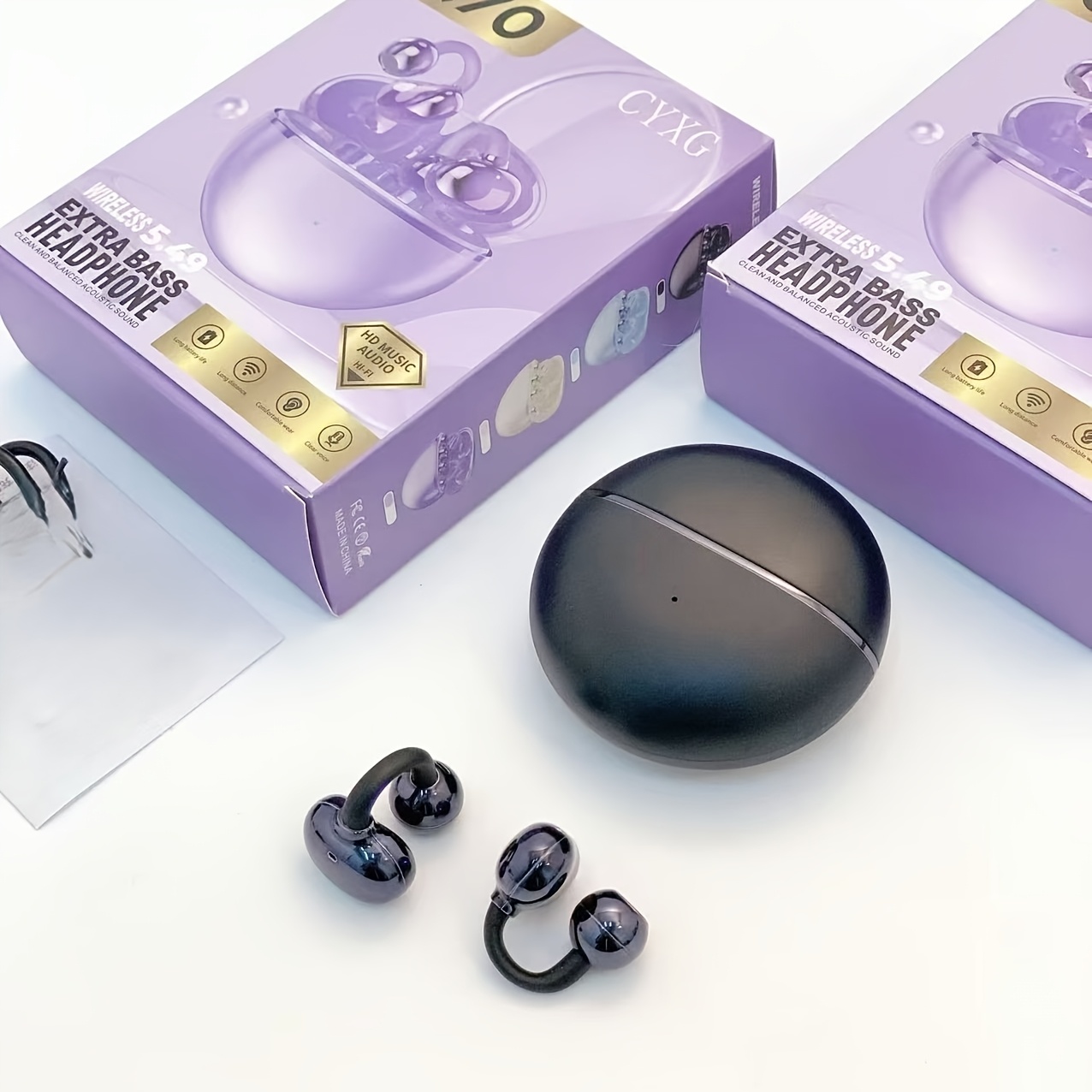 q70 new microphone ear clip - Temu Qatar