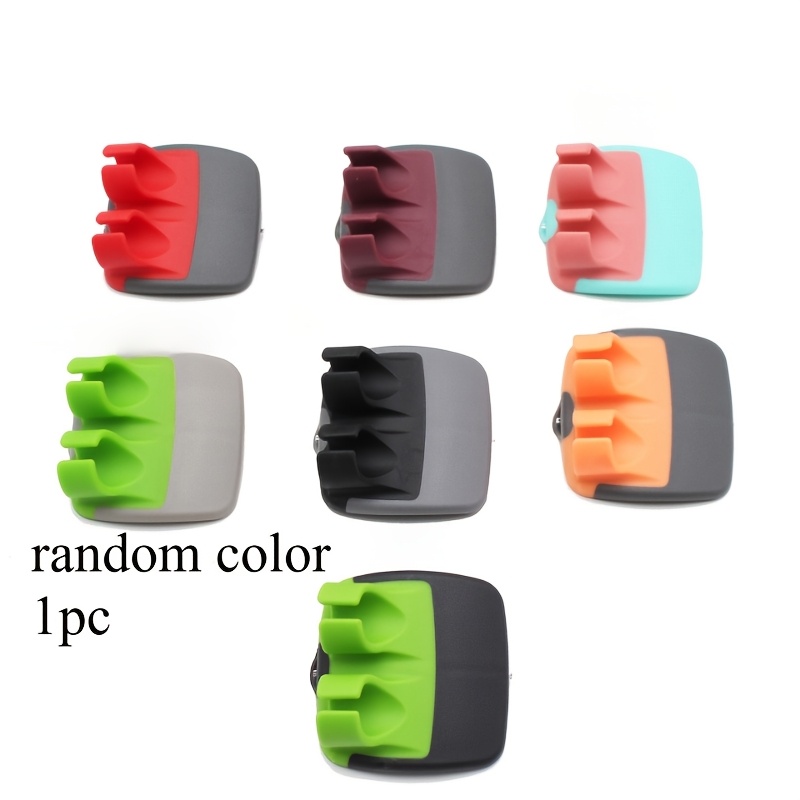 TEMU Random 1pc Stainless Steel Handheld Peeler, Easy Peeling Fruits And Vegetables, Vegetable Peeling Tool, Comfortable Grip, Anti-slip Finger Ring