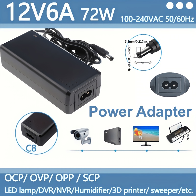 12 volt power supply sold on Temu Australia