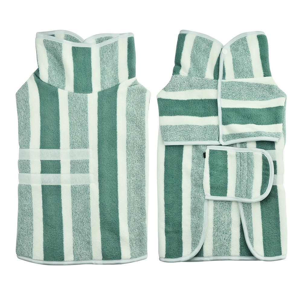TEMU Peignoir de Séchage pour Chien - Robe de Bain Super Absorbante, Vêtement d'Hiver Chaud pour Petits, Moyens et Grands Chiens, Garçon Fille, Pull