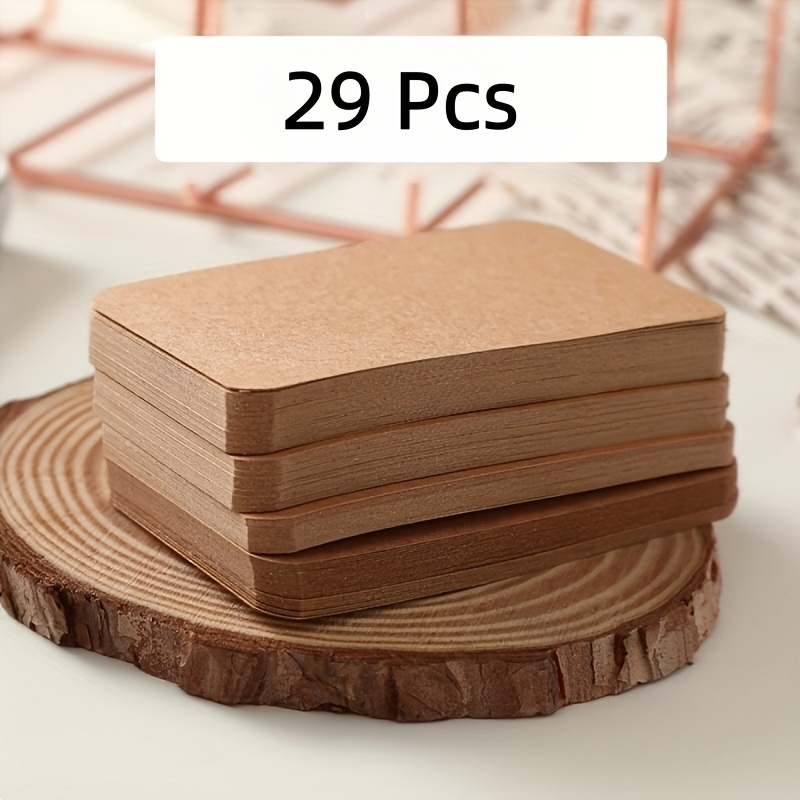 TEMU Blank Paper Cards Are Perfect For Paper Postcards, Doodles, Bookmarks, And Message Cards