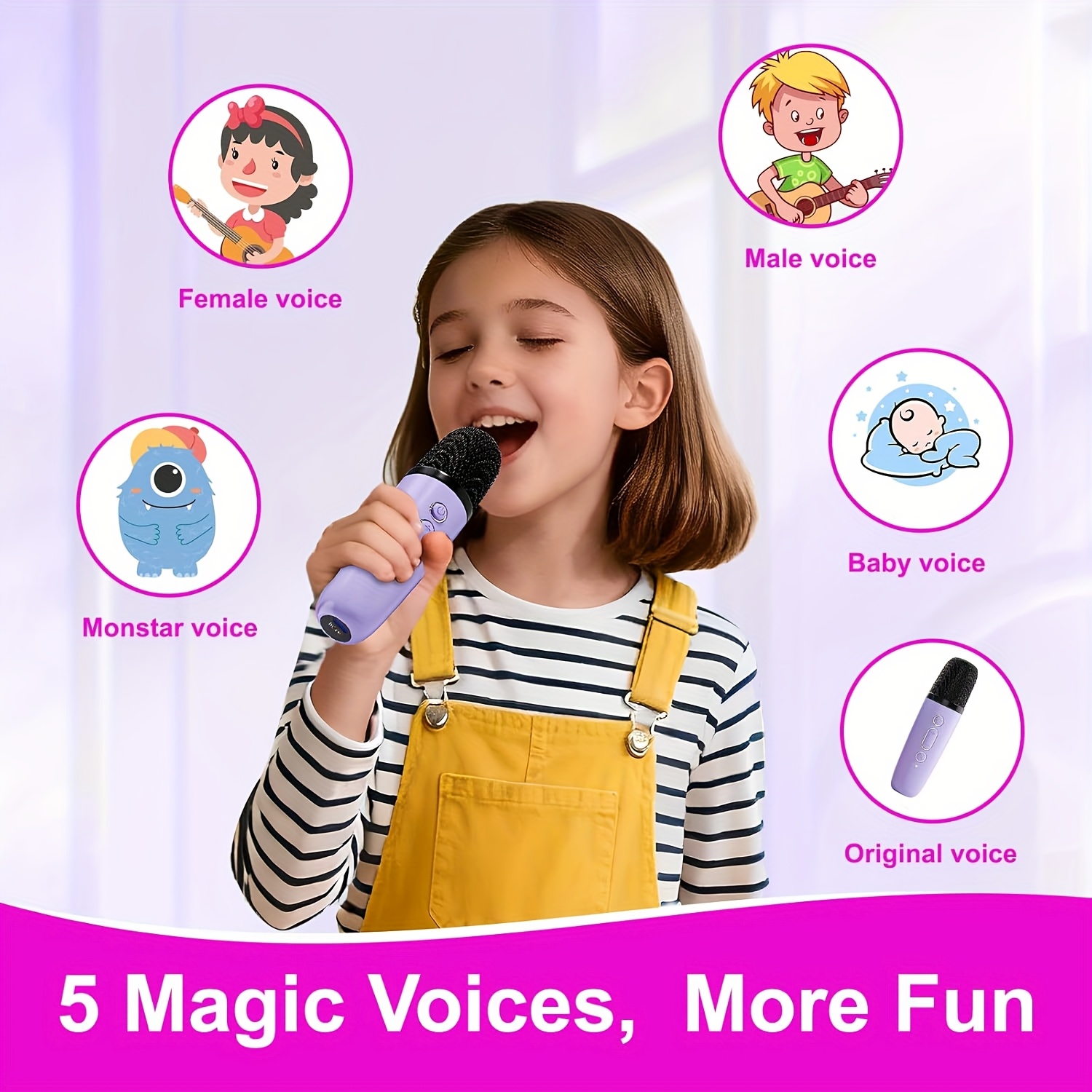 Mini Cat Ear draagbare karaokemachine