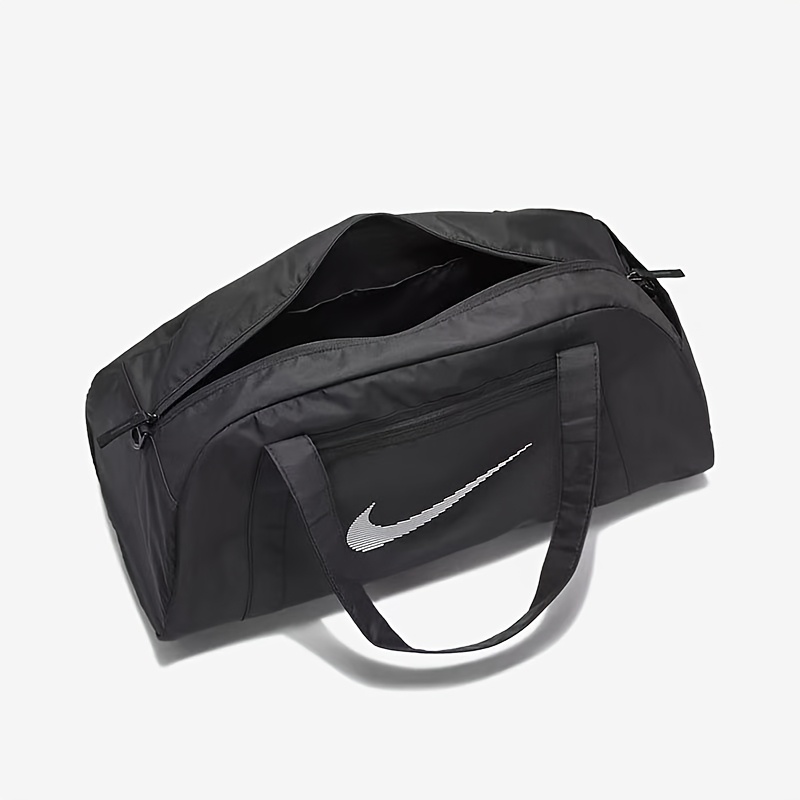 Nike New Arrival Sporty Fashion Casual Polyester Tote Shoulder Crossbody Gym Bag, Unisex Sports Bag, Handbag, Black