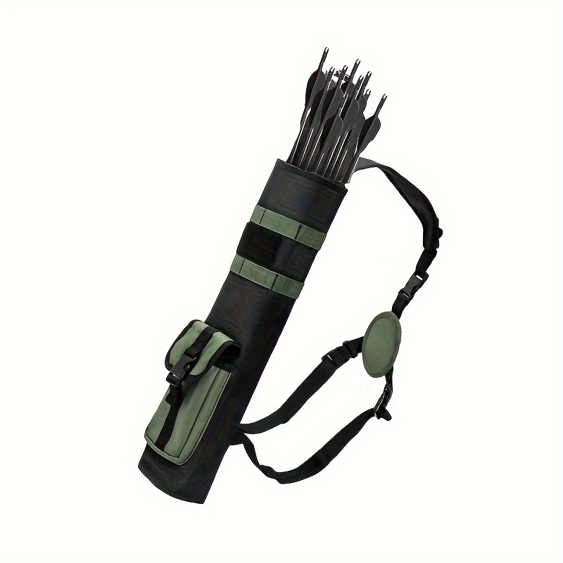 

Large Capacity Archery With Adjustable Strap And Pockets - Durable Oxford Cloth, Multi-functional Tactical Storage Bag For Hunting & Fishing