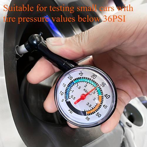 mechanical tire pressure gauge made of pet material accurate and easy to read a multifunctional safety tool that vehicle performance for car tires and wheel hub accessories
