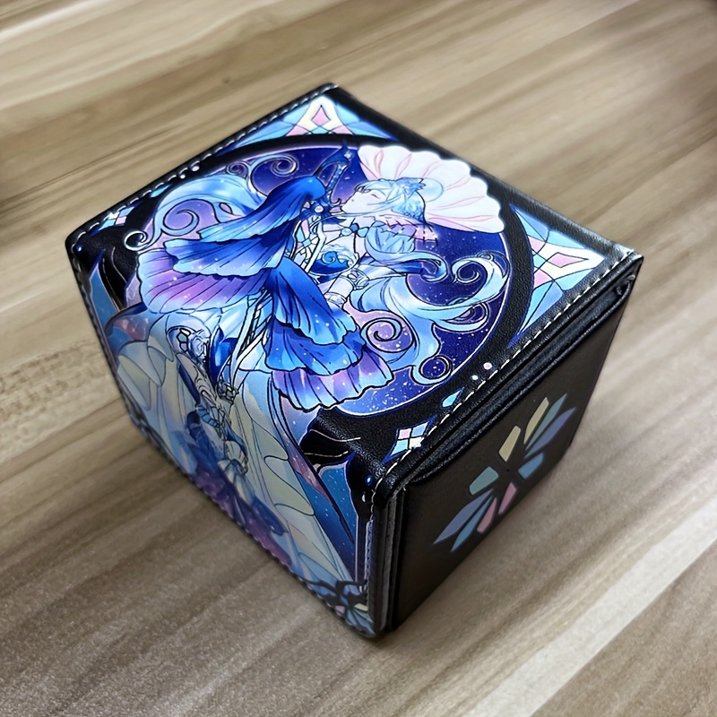 yugioh card holder anime Sky Striker Ace Kagari Yu-Gi-Oh PU Leather Deck Box – Kado Supplies main image 0