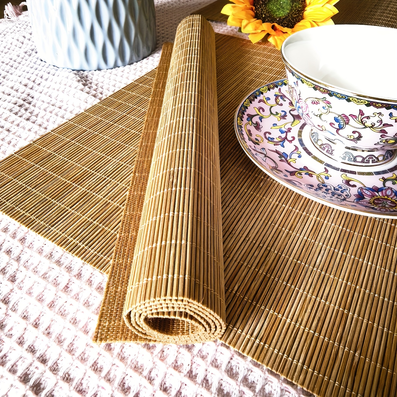 bamboo placemats heat table mats bamboo mats