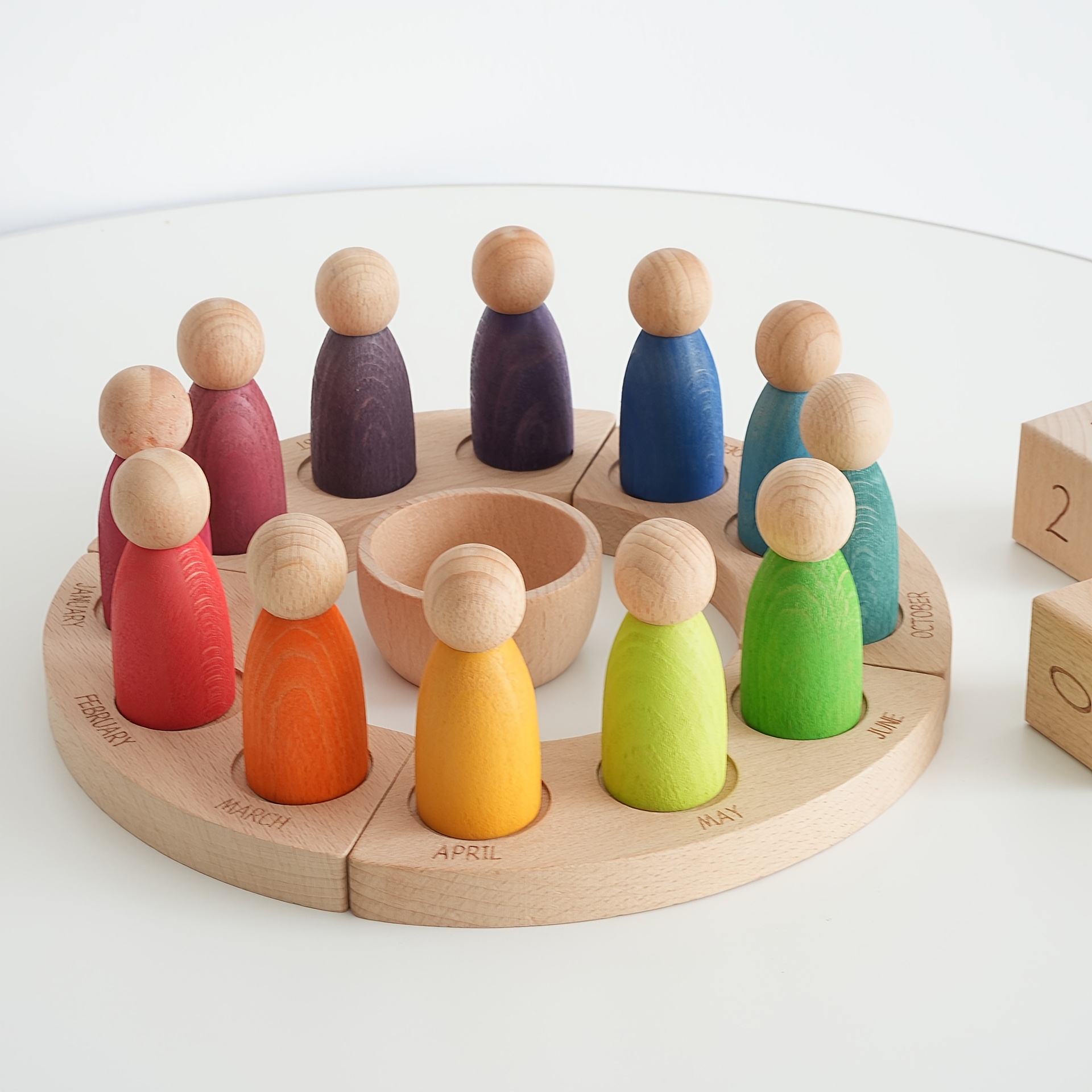 Mini Colorful Ornament Set - 12pcs Creative Stacking Game