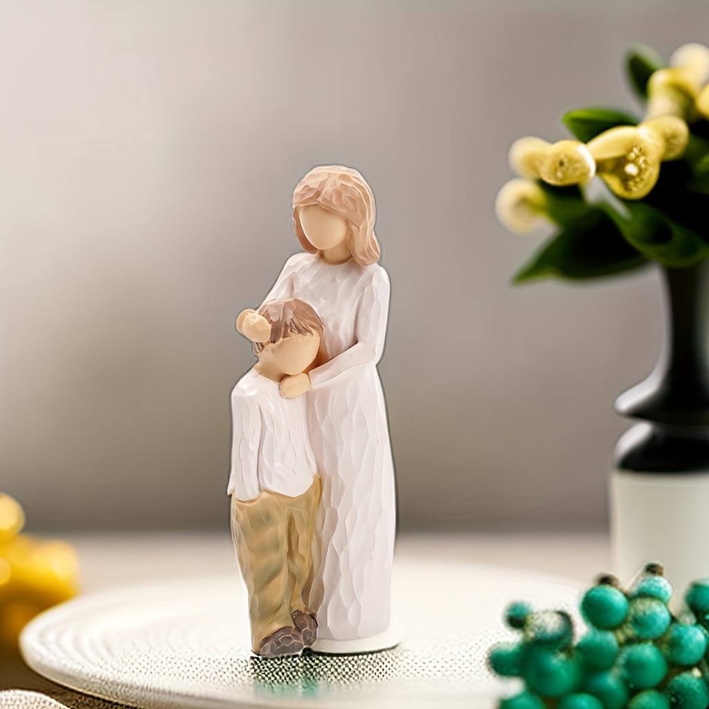 

Resin Mother & Statue - Home Decor, Collectible Jewelry Display, Ideal Holiday Gift For , Thanksgiving, Easter