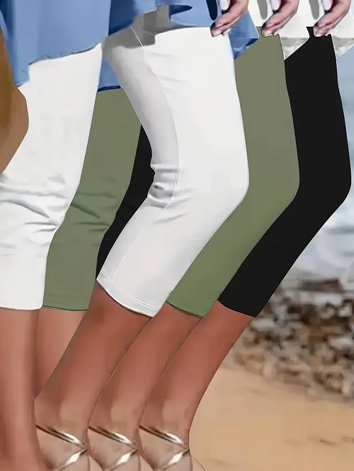 plus size 3 pack high waist compression yoga pants womens tummy control moisture wicking cropped leggings stretch workout capri