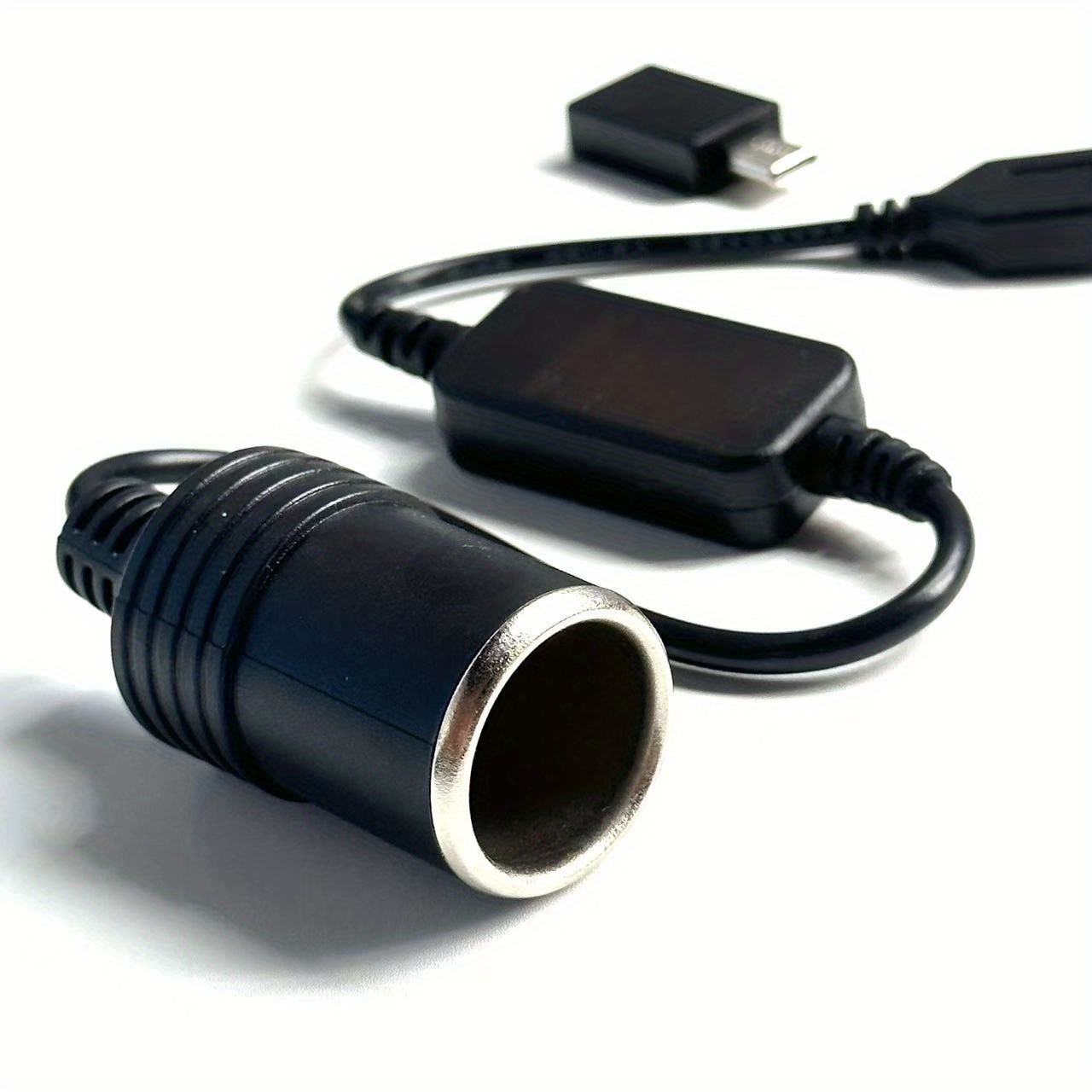 female cigarette lighter to usb 12V Car Socket Converter Adapter Cable Connector MetalAdapter Size 1 set cigarette cable usb