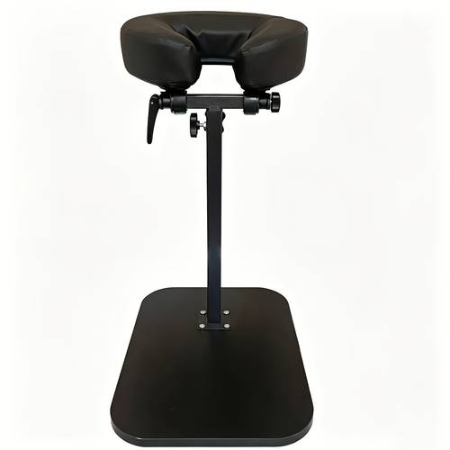 massage bed frame and face pillow black iron suitable for home bedside massage cervical spine support use height adjusted 45 85 cm face pillow
