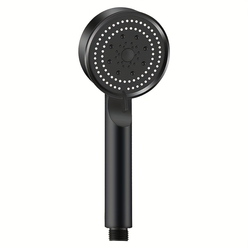 5-Mode High-Pressure Shower Head - Water-Saving Adjustable Spray, Easy Hang/Insert Installation, Durable Plastic Construction with Thin Mist Technology for Enhanced Bath Experience