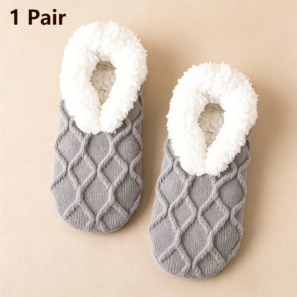 1/ Of Autumn/ Socks, Cute Socks, Non Slip Slipper Socks, Cabin Socks