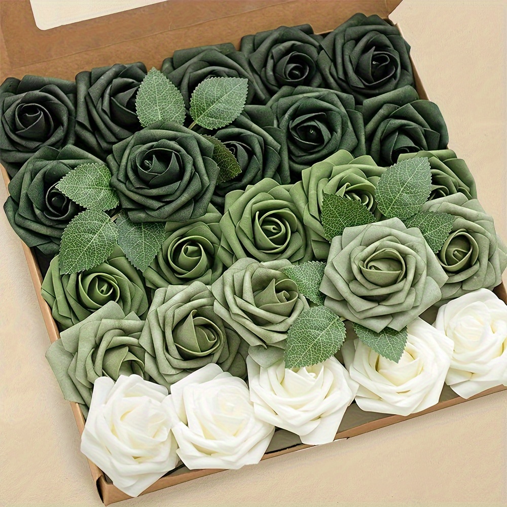 

25pcs - Diy Bouquet For Decor, Bridal & Arrangements