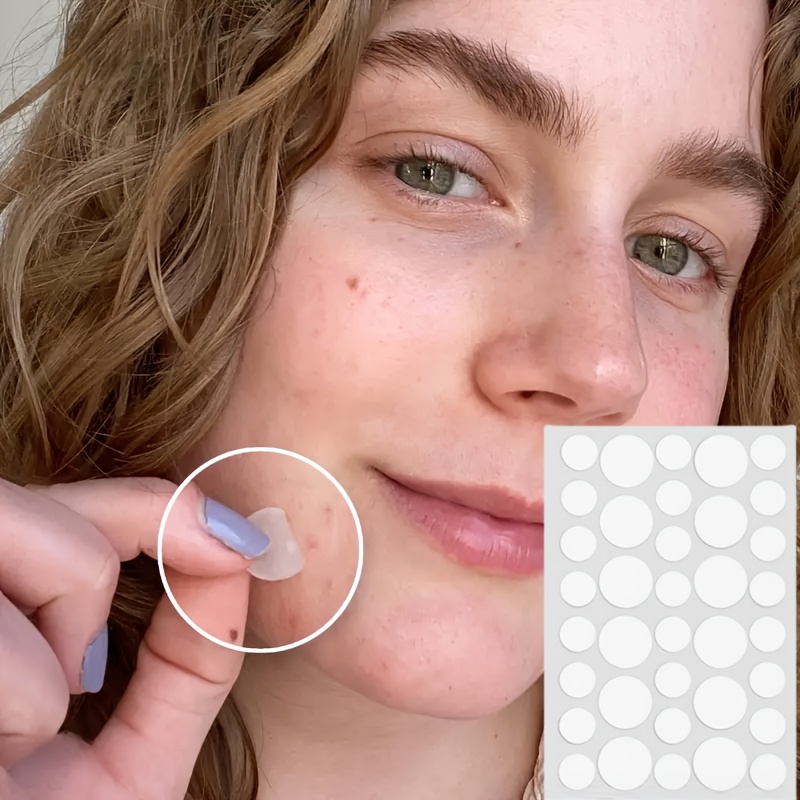 360pcs (10boex) Invisible Hydrocolloid Acne Patches Set - Gentle & Non-Irritating, Blemish Concealing Stickers for Makeup-Free Natural Look, Perfect for Sensitive Skin
