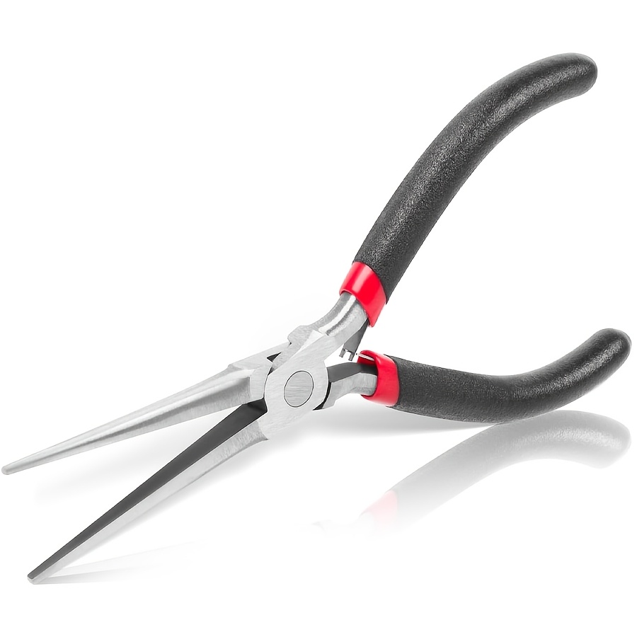 TEMU Long-nose Pliers, Small Pointed Nose Pliers, Mini Jewelry Pliers, Jewelry Making Tools, Chain-nose Pliers For Jewelry Crafting And, Wire Bending