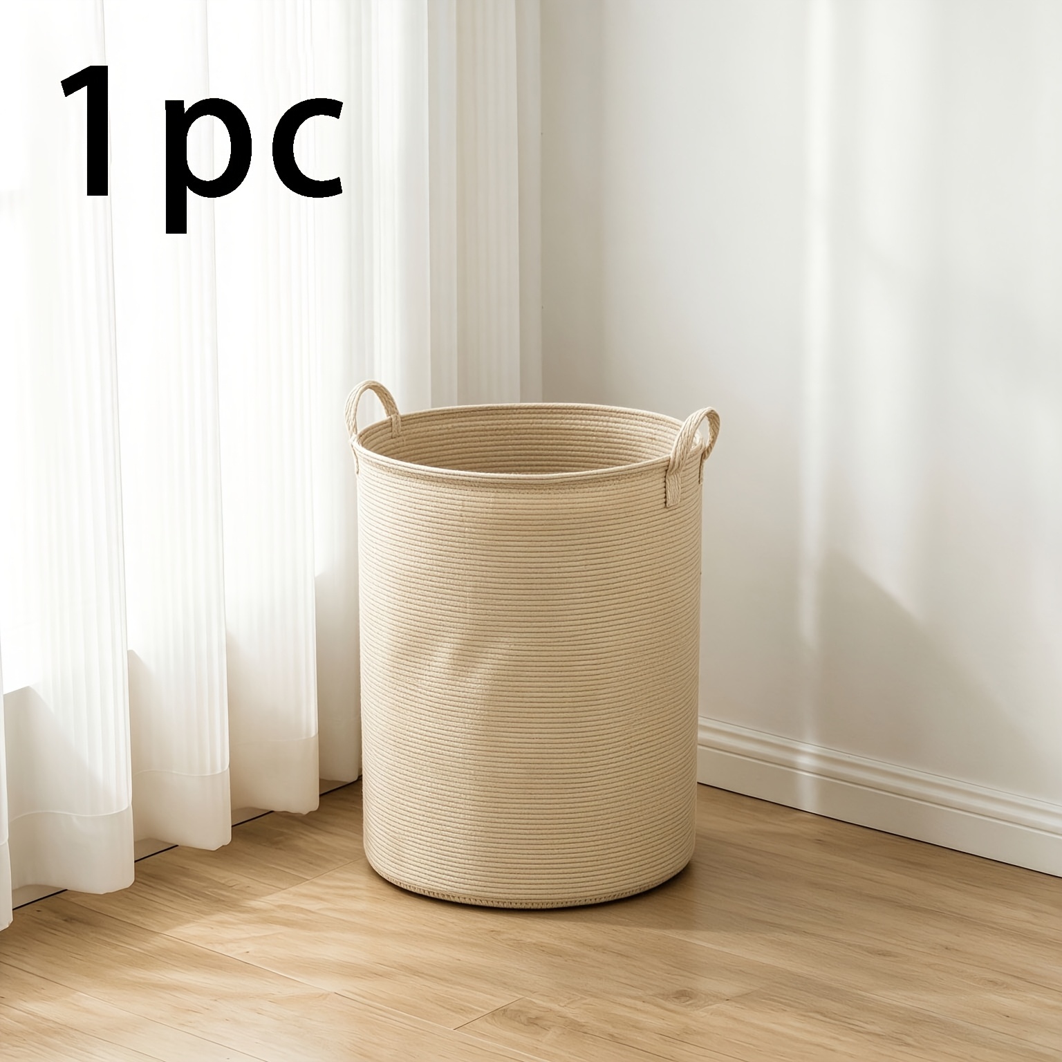 TEMU Panier à linge sale pliable, Panier de rangement pour vêtements sales, Bac de rangement ménager pour salle de bain, dortoir, chambre