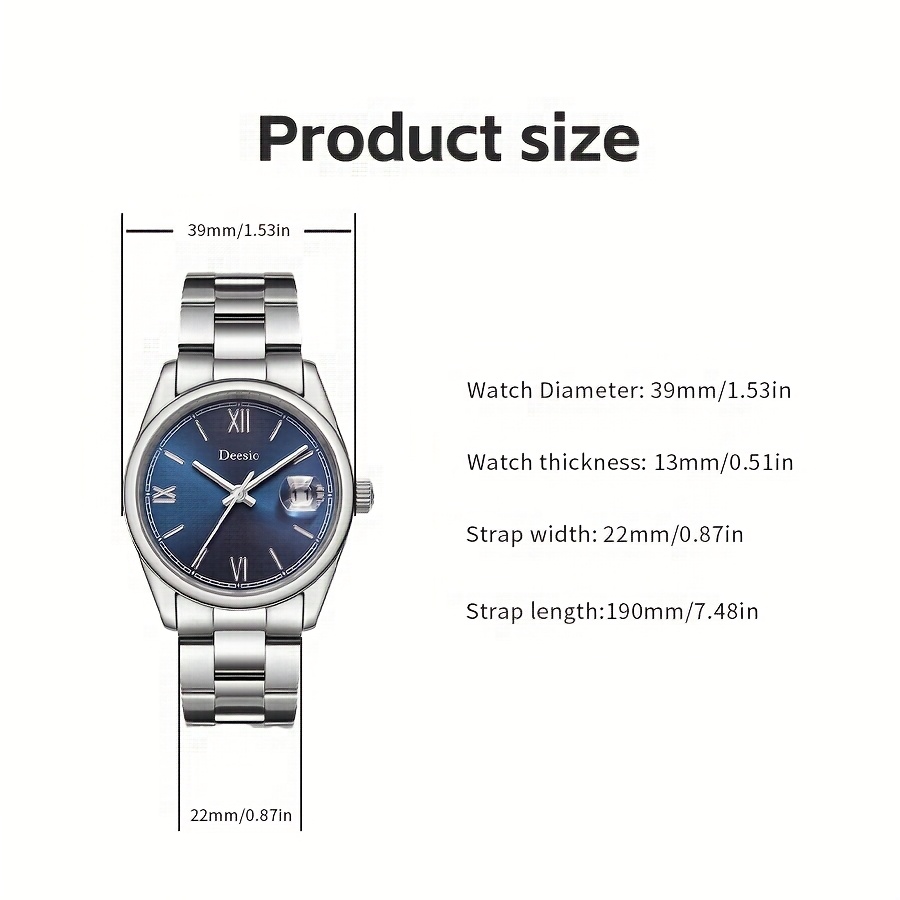 mens automatic winding mechanical watch non steel watch - Temu Oman