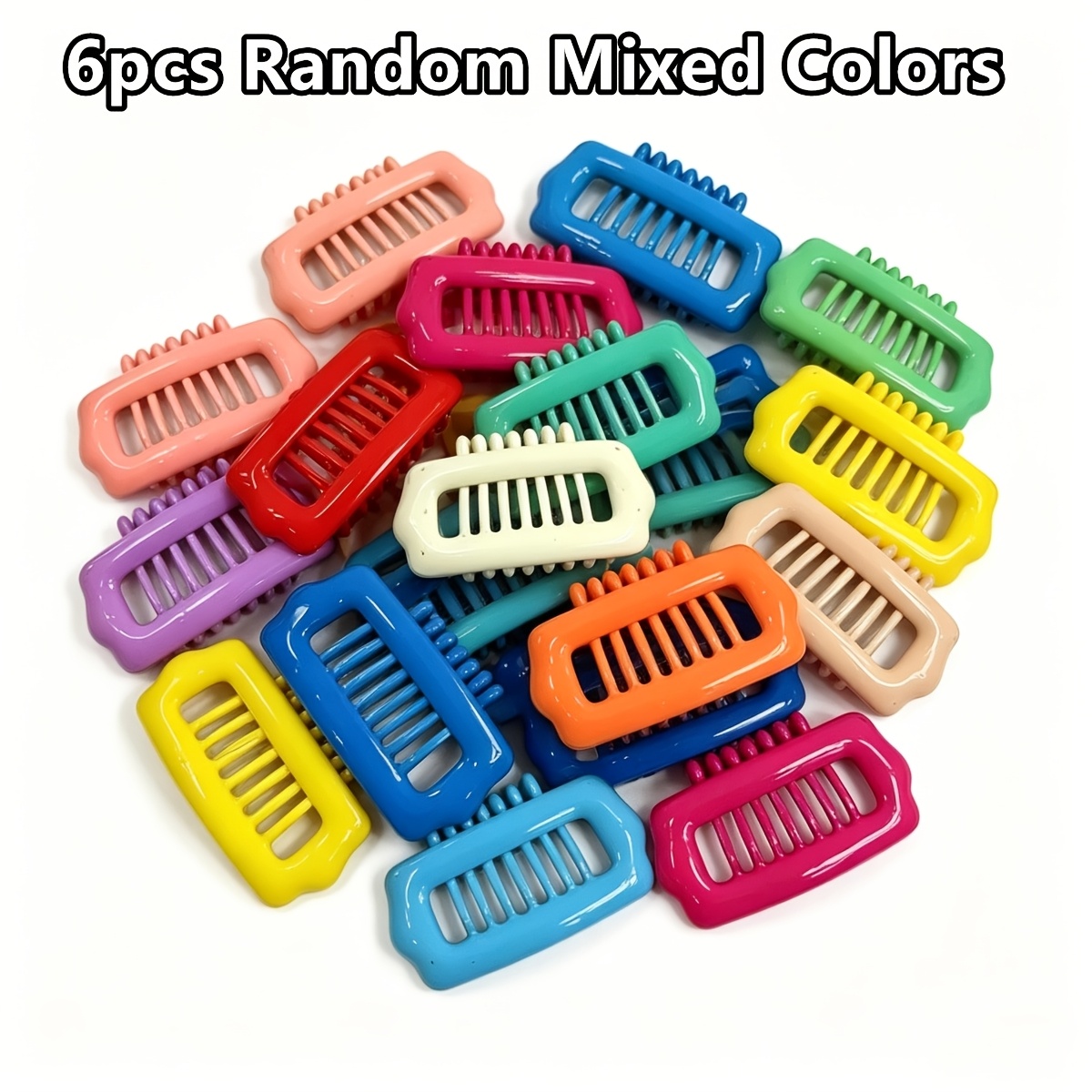 TEMU 6pcs (random Color), Mini Small Hair Clips, Cute Puppy Colorful Hairpin, Pet Puppy/kitten Hairpin Puppy Pet Dog Grooming Additions, Decoration