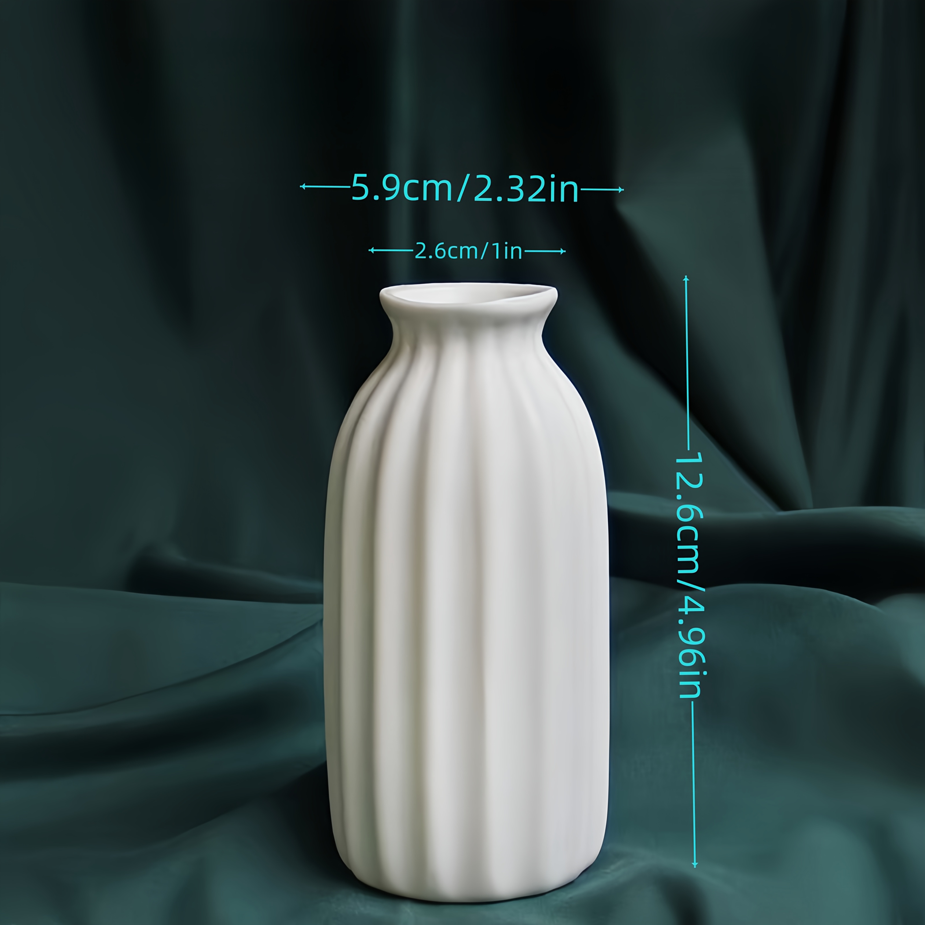 Random Textured Ceramic Vase Set, In 3pcs/6pcs Set, Minimalist Unglazed Porcelain Flower Vase For Room Tabletop Decor, Nordic Modern Dry Floral Arrangement Centerpiece Ornament