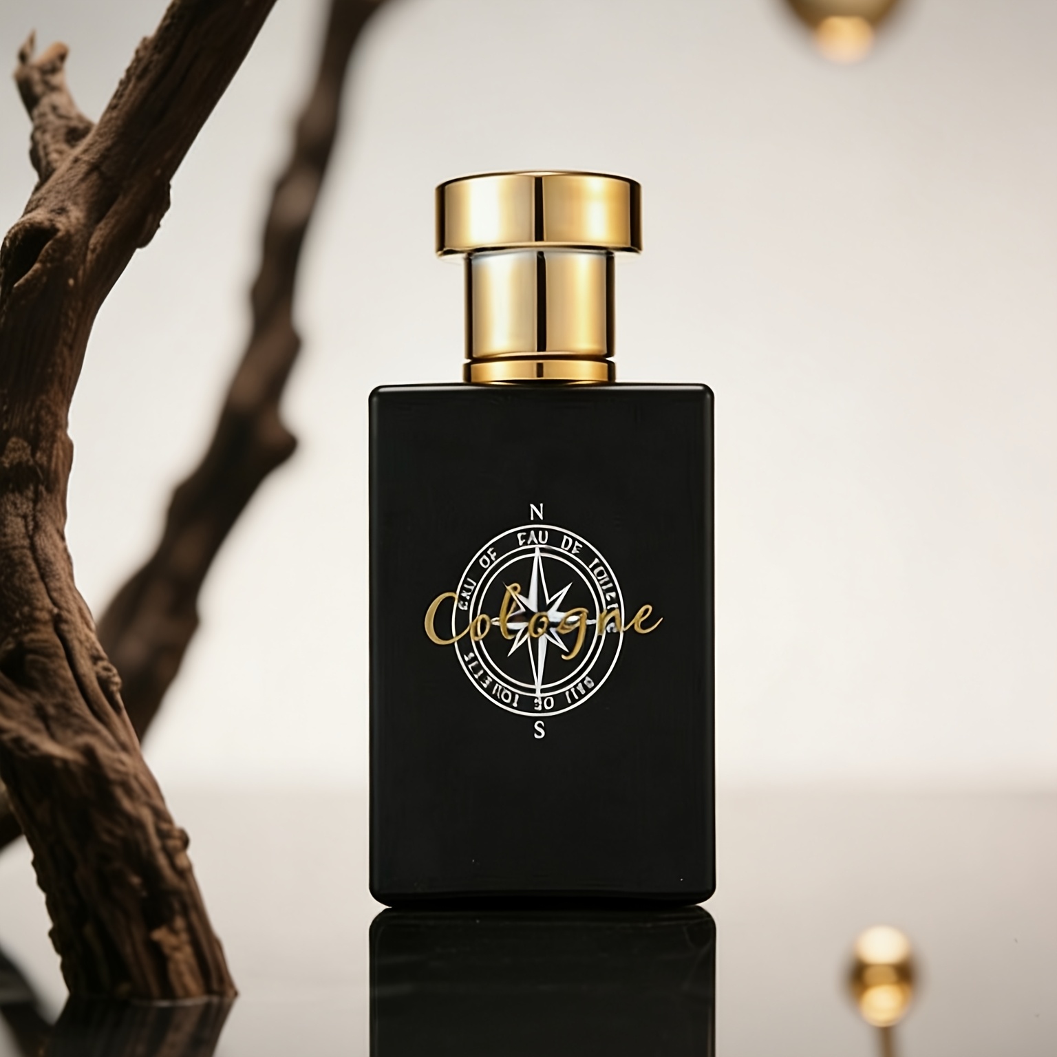 50ML/1.7FL.OZ Класически дървесен аромат Мъжки парфюм | Дълготраен и богат цитрусов аромат на сандалово дърво, Подходящ за всички поводи, Премиум подарък, Перфектен подарък за Свети Валентин и Коледа