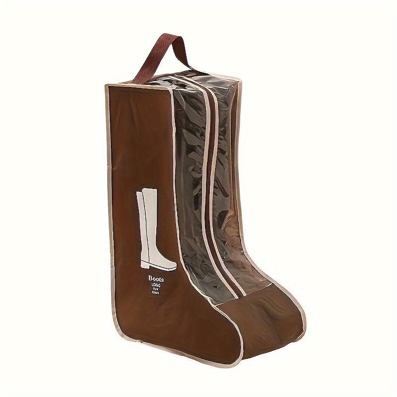 TEMU Versatile Boot Storage Bag Handle - Dustproof & Moisture- For Long And Ankle Boots, Lightweight Organizer, Utility Hooks