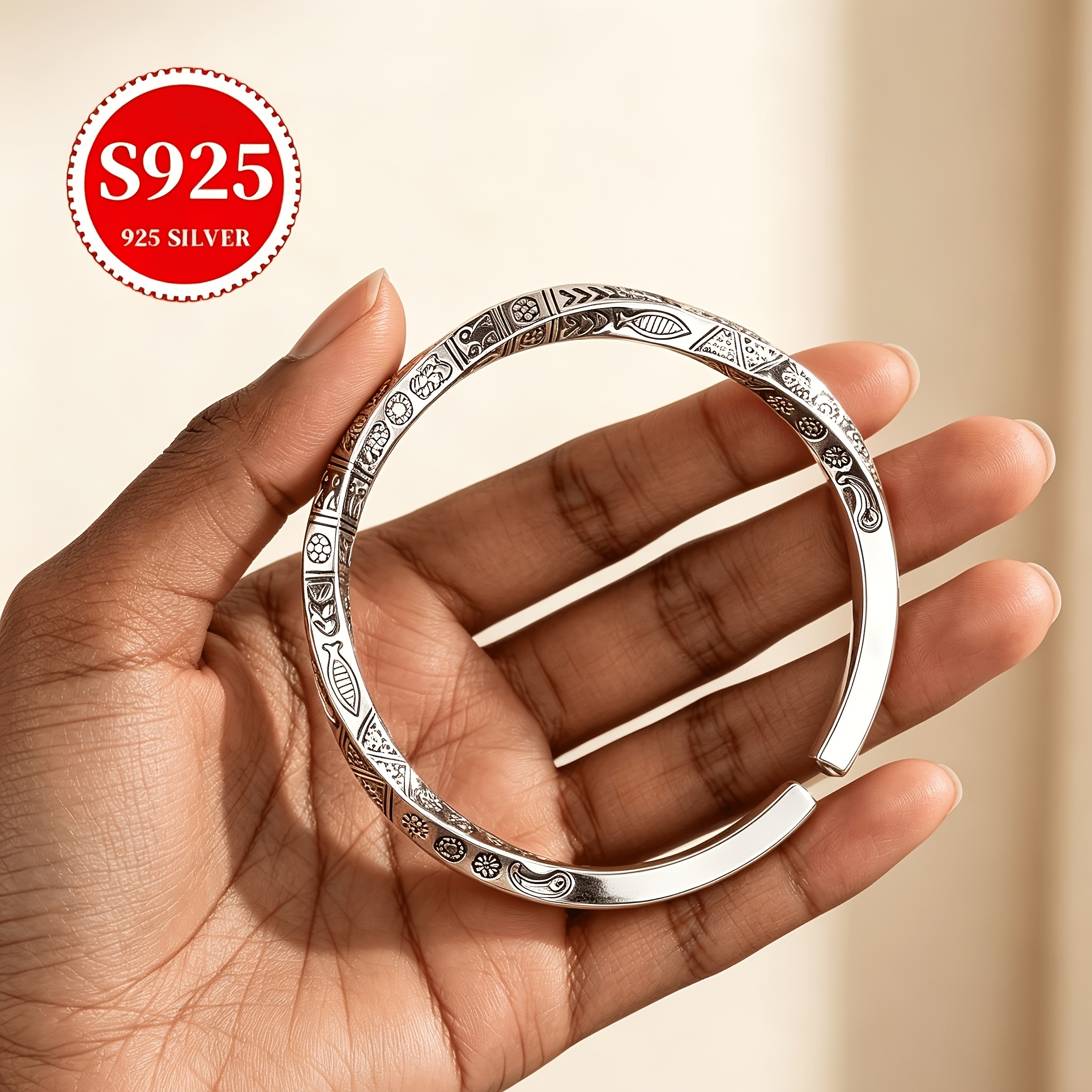 925 Silver Hypoallergenic Mobius Ring — Unisex Gift