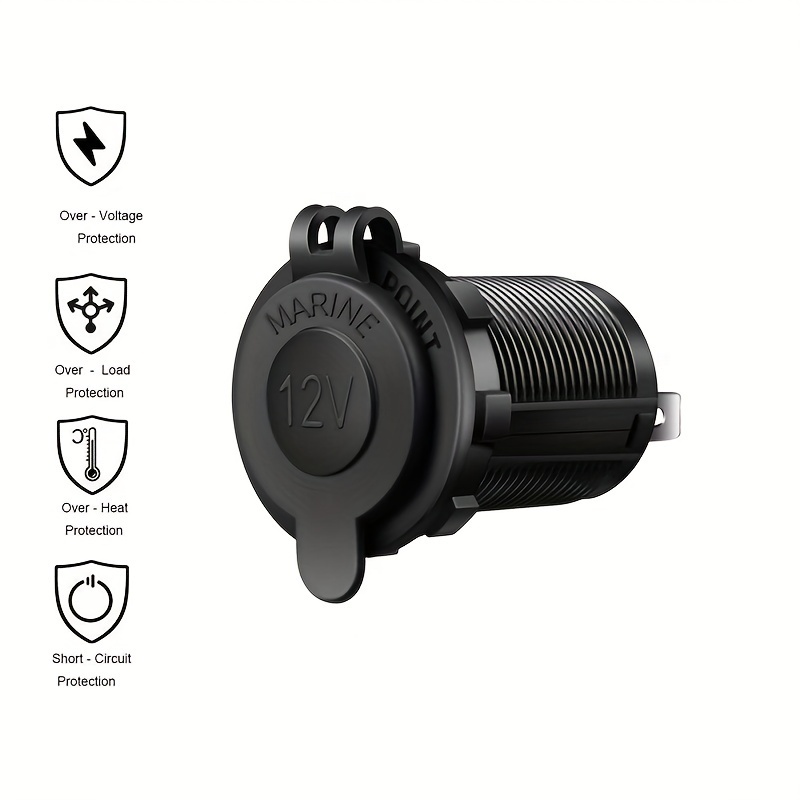 Sollbry Accendisigari Per Auto Per Meg, Presa Di Corrente Per Auto 253312923r Accendisigari Di Ricambio Per Auto Ad Alta Efficienza 12v 120w 85445455 - Foto 7