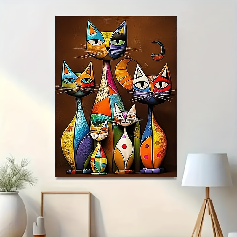 Latest Creative 5d Diy Diamond Painting Kit, Abstract , Includes Supplies, Adult Beginners And As A Gift For Home Decor. Frameless
