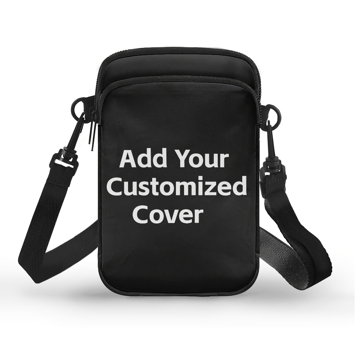 E-shop 1 Stück personalisierte, doppellagige Schultertasche für Herren, mit leichtem Design und verstellbarem Riemen. Diese kleine Arbeitstasche und
