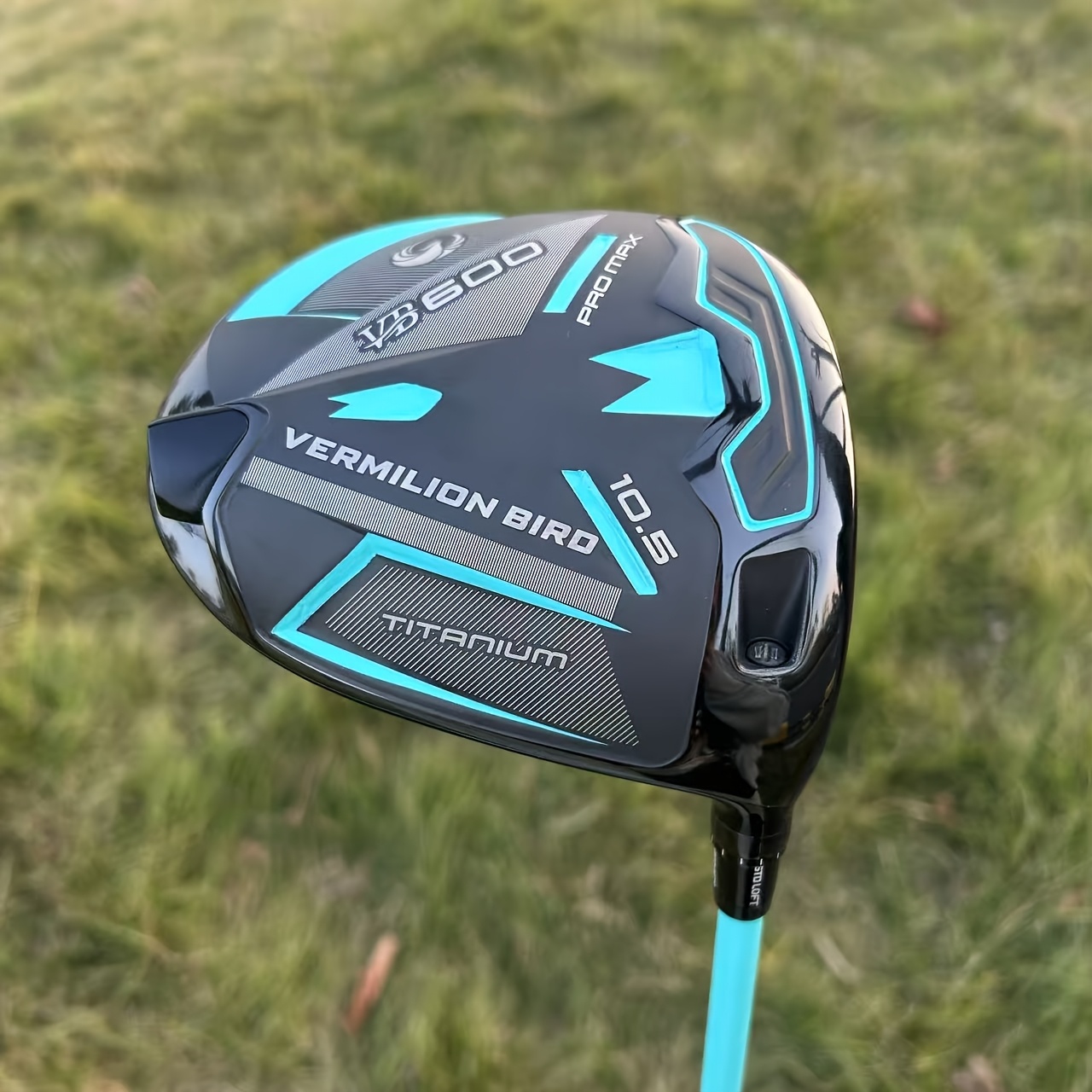 vb 600 golf driver titanium alloy adjustable head     high trajectory long distance easy to control 9   5 angle black green color collision sr carbon shaft rubber grip   head cover