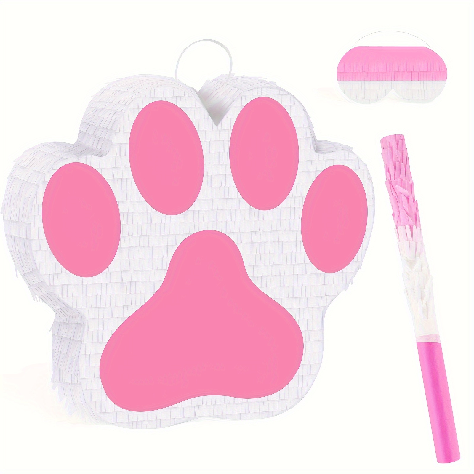 

Dog Paw Pinata Small Dog Paw Pinata Themed Birthday Party Supplies Pinata Blue Puppy Paw Pinata It's Party Woof Dog Themed For Girls Boy Baby Shower House Birthday Party Favors Decorations (paws)