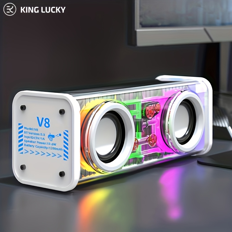 Kinglucky Portable Wireless Speaker, Wireless Heavy Bass Speaker... product image 12