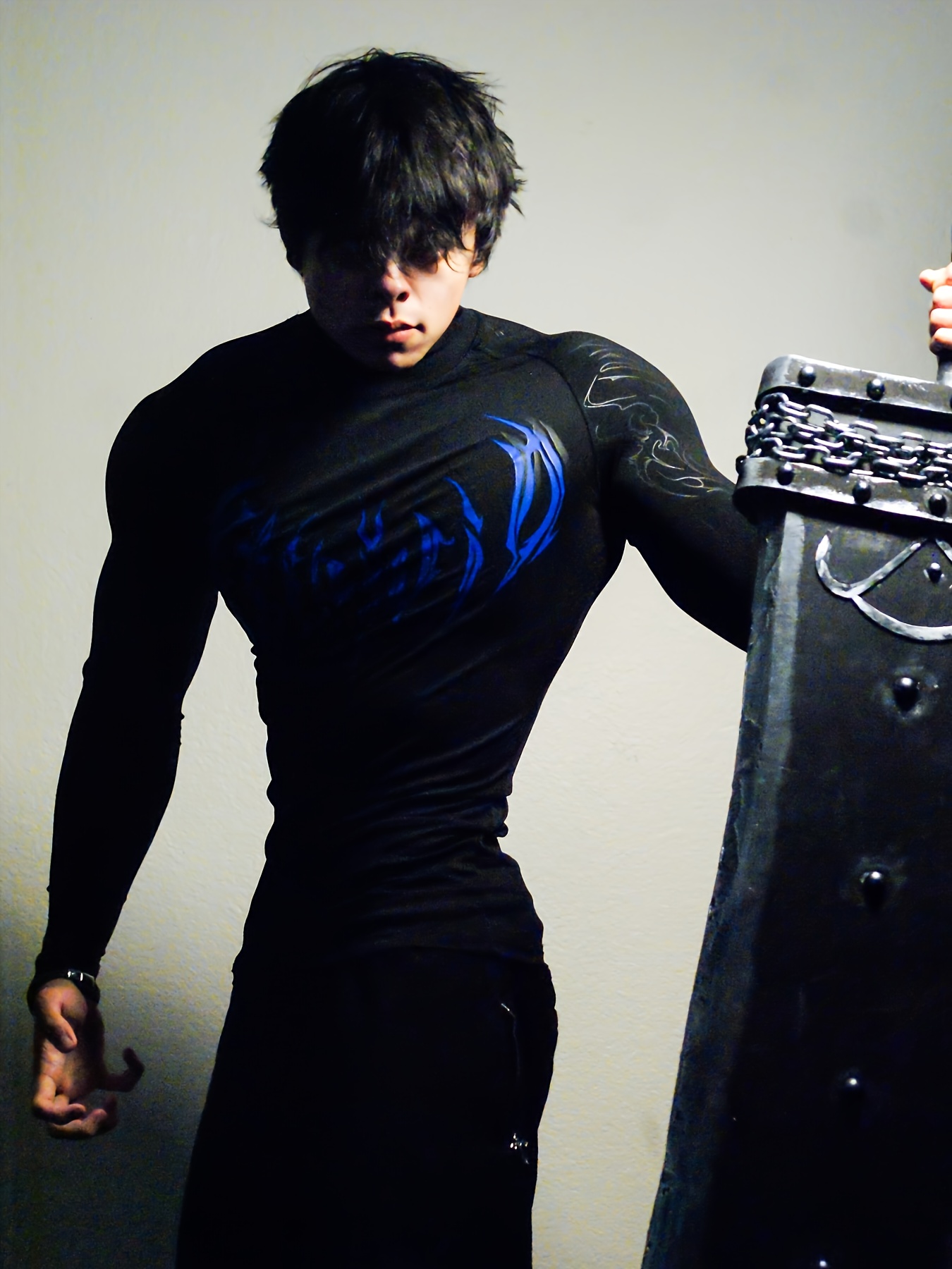 breathedivinity mens quick dry high neck compression shirt - Temu