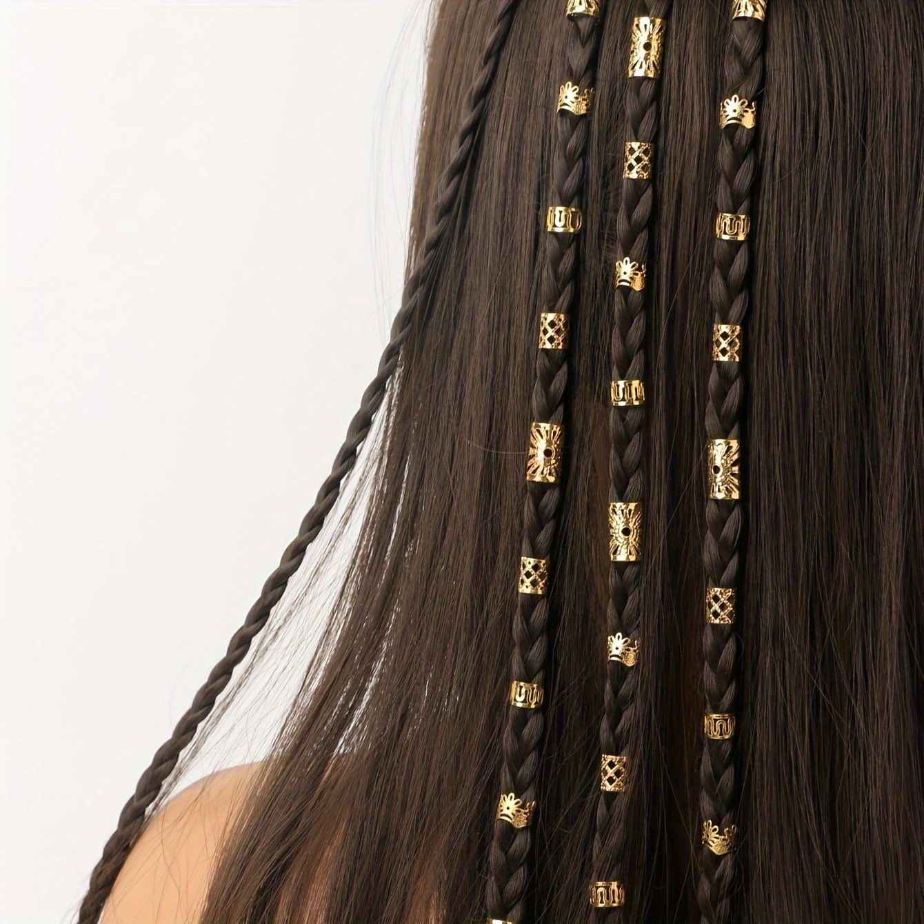 Hair Rings & Charms Set 2