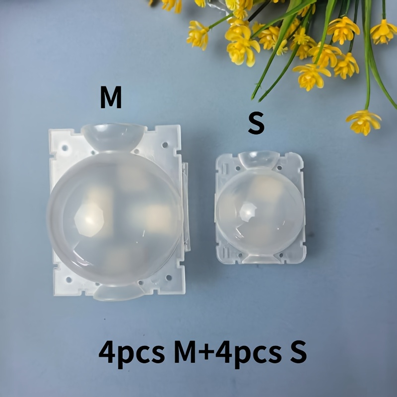 E-shop 8-teiliges Set (4 kleine + 4 mittlere) wiederverwendbare Pflanzenwurzel- Wachstumskugeln, Pflanzenzuchtbox, Werkzeugset für Veredelung,