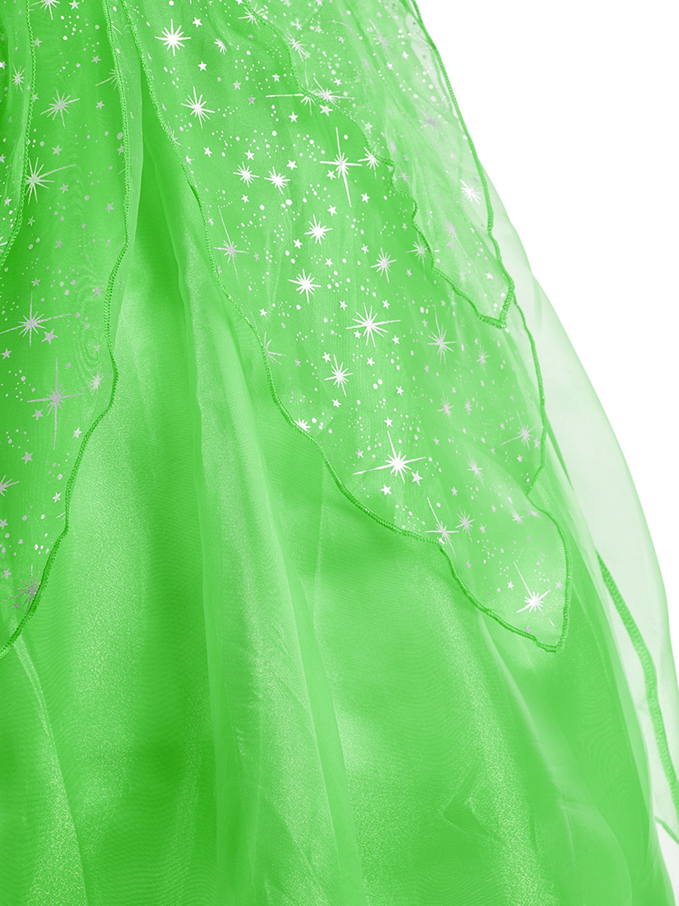 girls fairy tale style dress cute green layered dress - Temu Philippines
