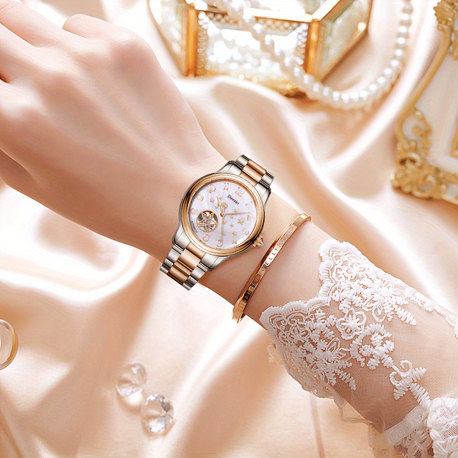 Ms. Deesio's Trendy Star Automatic Mechanical Watch Set