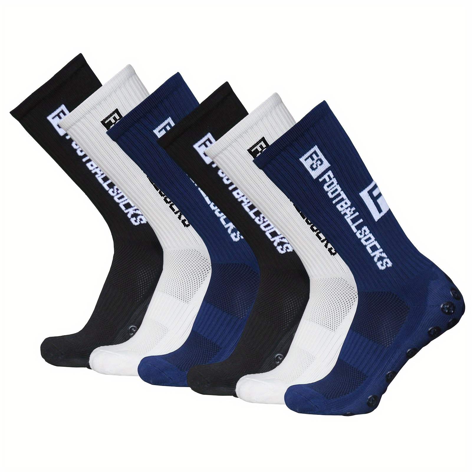 

Outdoor Sports Stretcy Socks Athletic Football Soccer Socks Anti-slip Socks With Grips