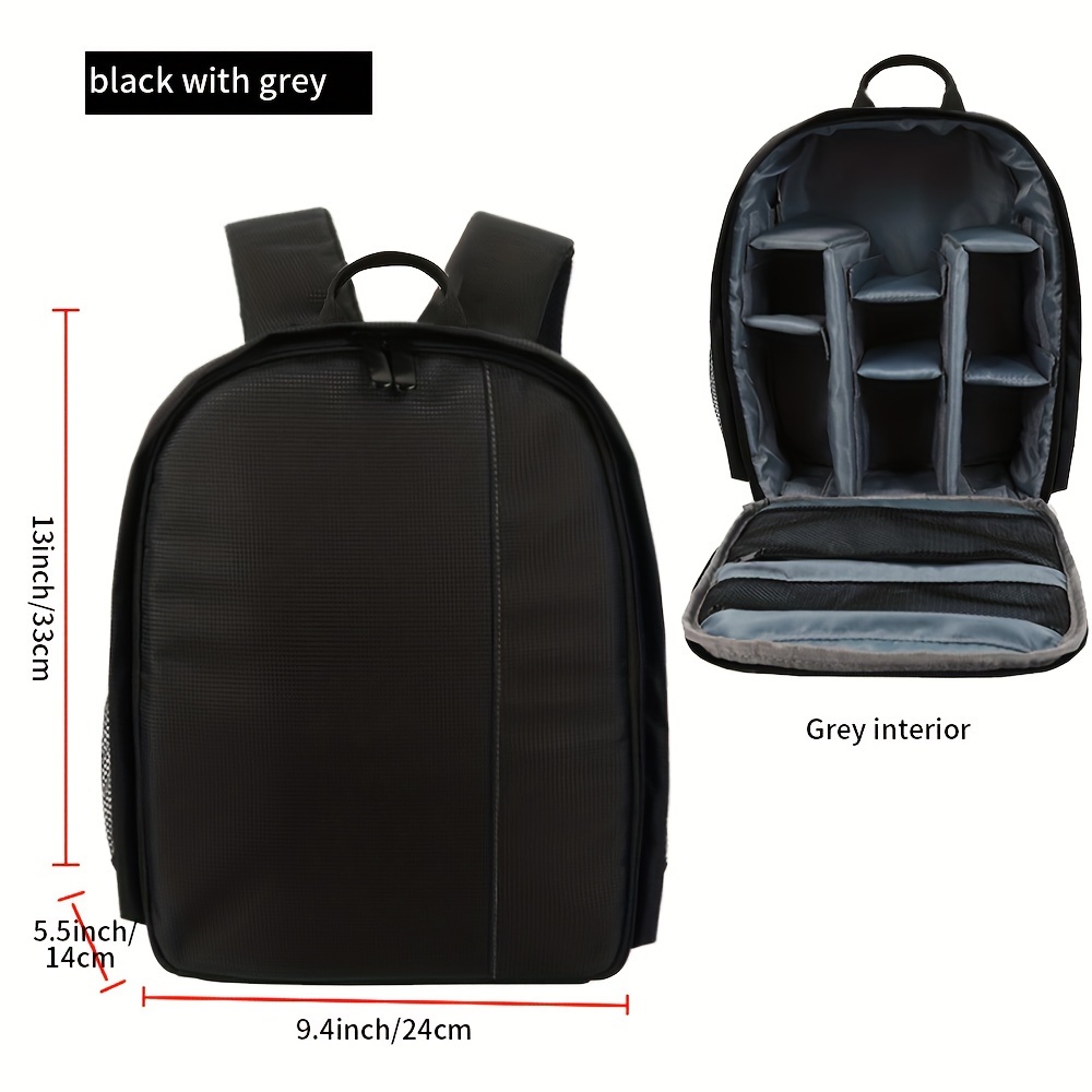 Image of Dual-shoulder Camera Bag, Lightweight Nylon Fabric Micro-dslr Camera Photography Bag, Small Camera Bag For Photographers, Photography Slr Travel Digital Camera Bag, Dual-shoulder Strap Storage Bag